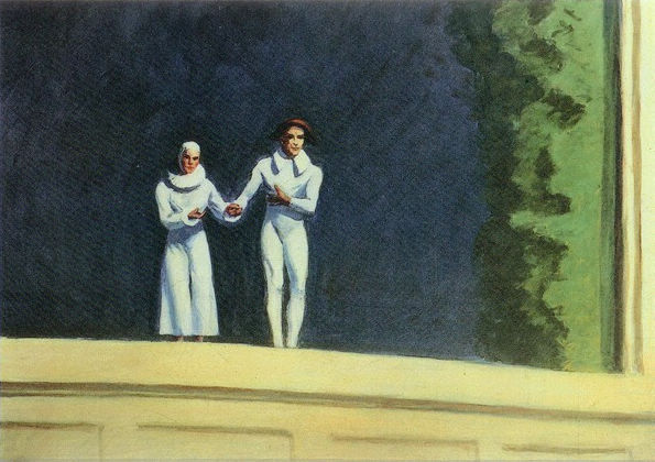 cuadros de hopper en el thyssen