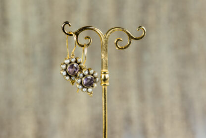 Pendientes Cyrano Amatista