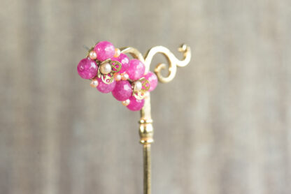 Pendientes Carea Fucsia