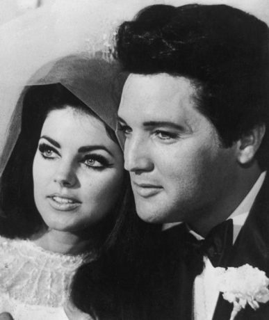 fotos de la boda de elvis presley