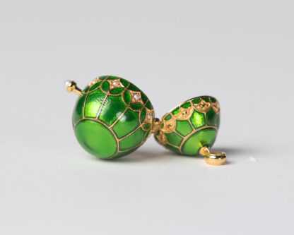 Colgante Huevo Faberge Verde